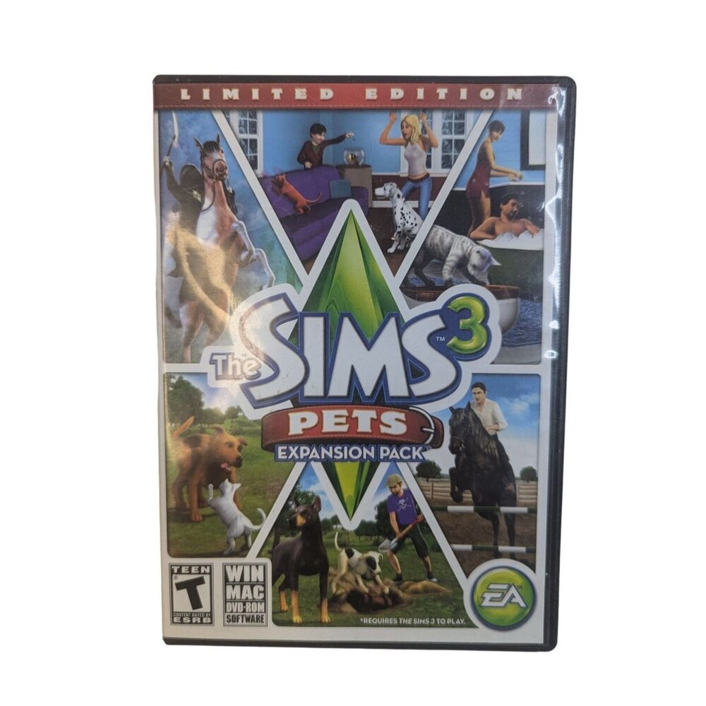 The Sims 3 Pets Expansion Pack Limited Edition EA Games PC & Mac
